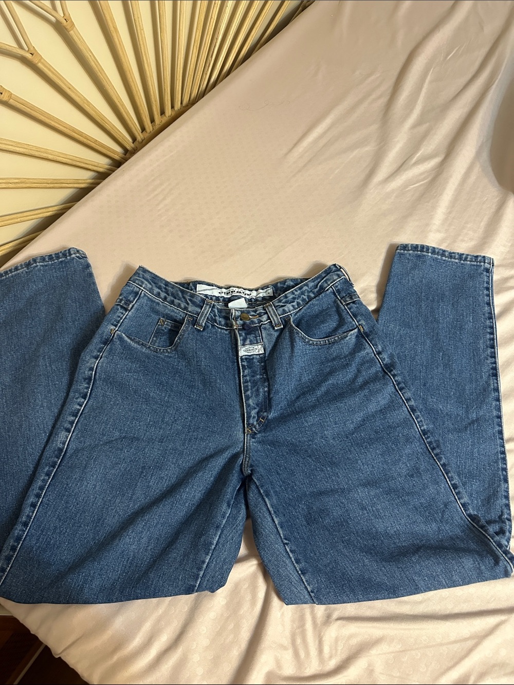 Marithe Francois Girbaud Straight Leg Blue Jeans sz:10